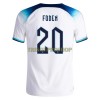 Original Fußballtrikot England FODEN 20 Heimtrikot WM 2022 Für Herren